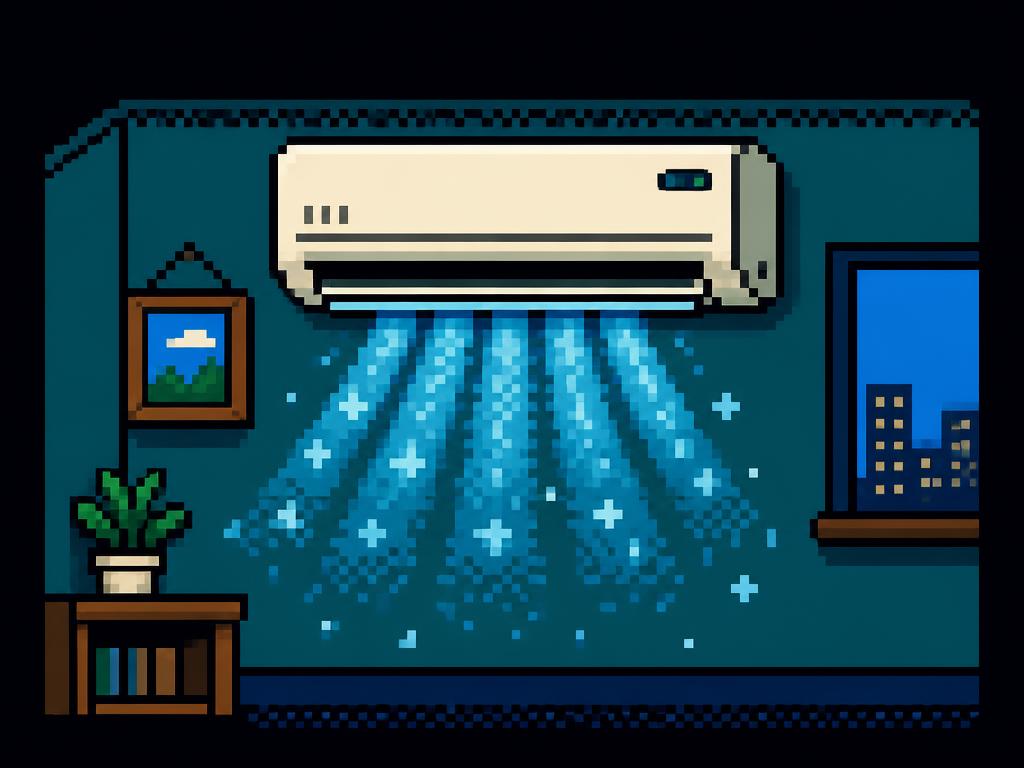 Cooling pixel art