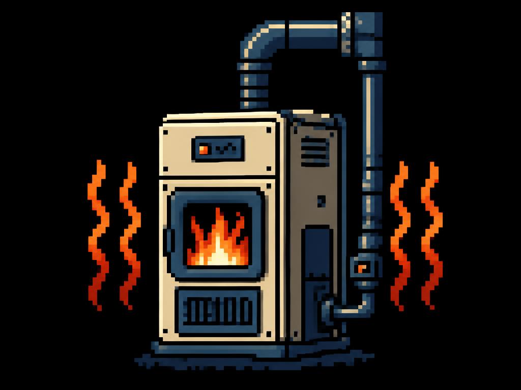 Heating pixel art