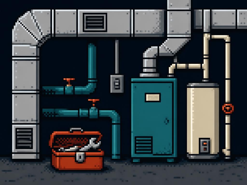 Full HVAC pixel art